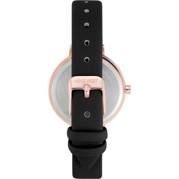 Women's Polyurethane Not water Resistant Designs  Floral Dial Strap Watch - Picture 3 of 5